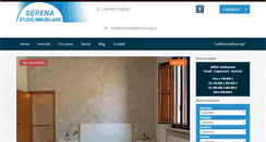 Desktop Screenshot of immobiliare-serena.it